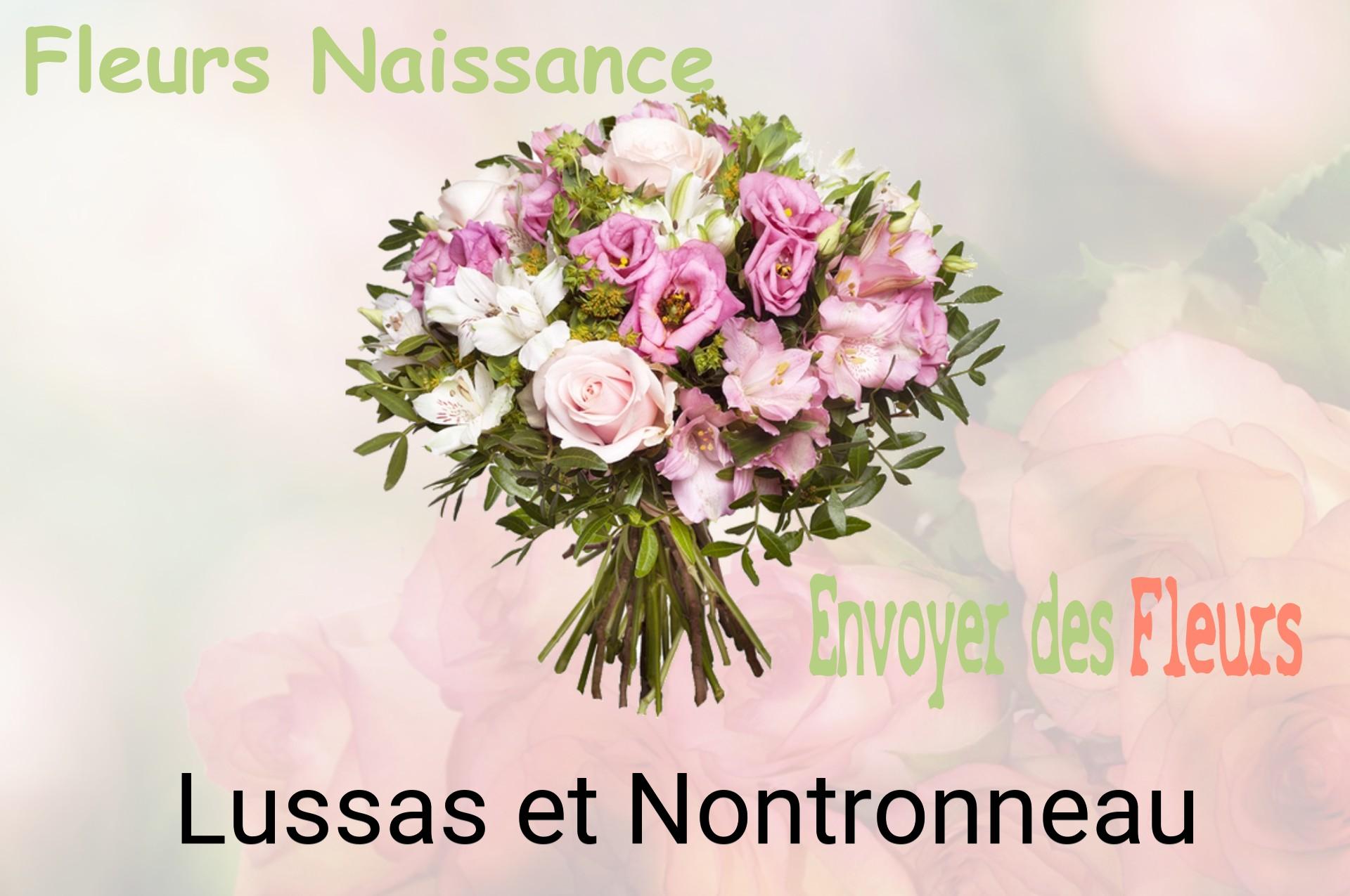 Bouquet de fleurs de naissance livré à Lussas-et-Nontronneau