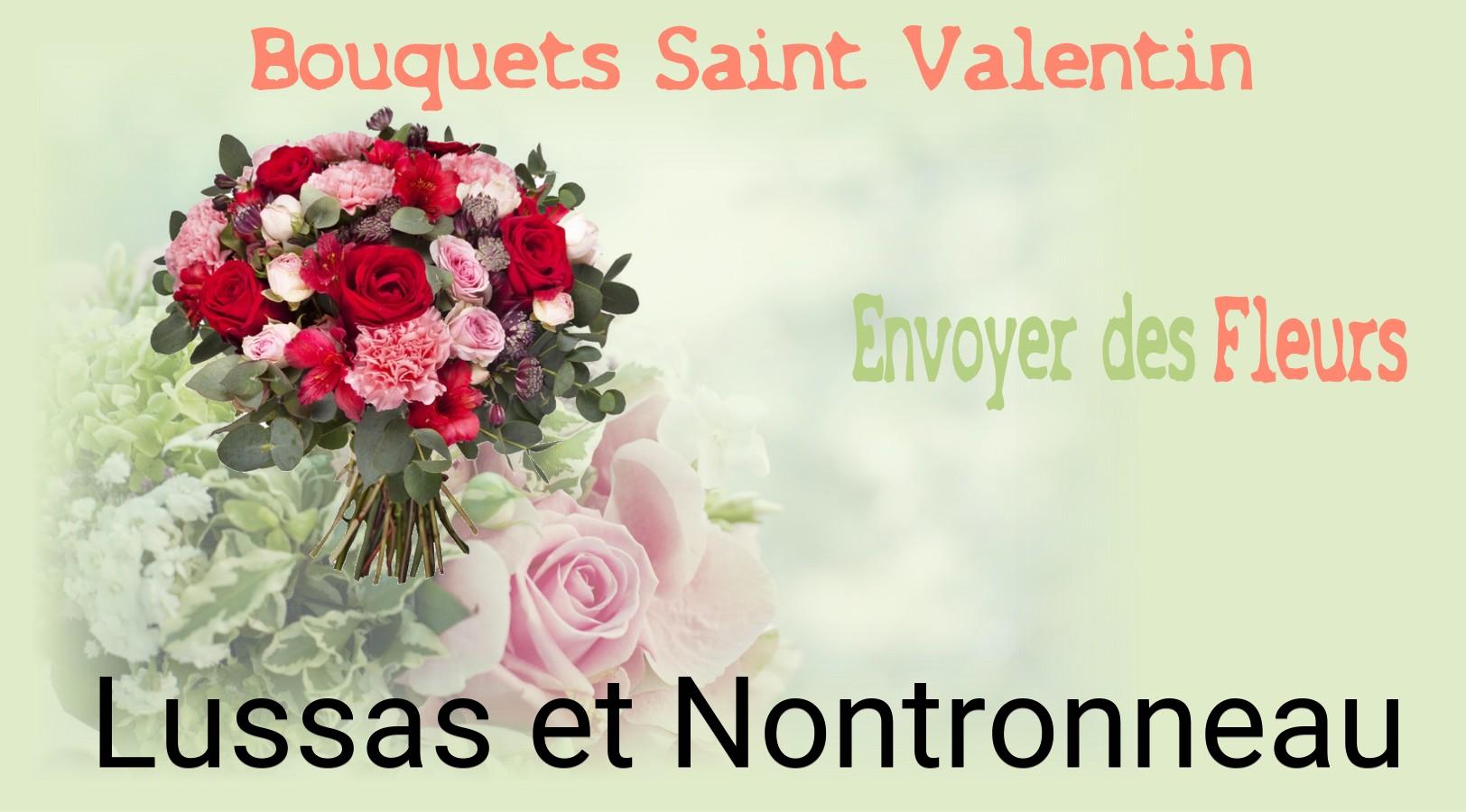 Roses de Saint-Valentin livrées à Lussas-et-Nontronneau